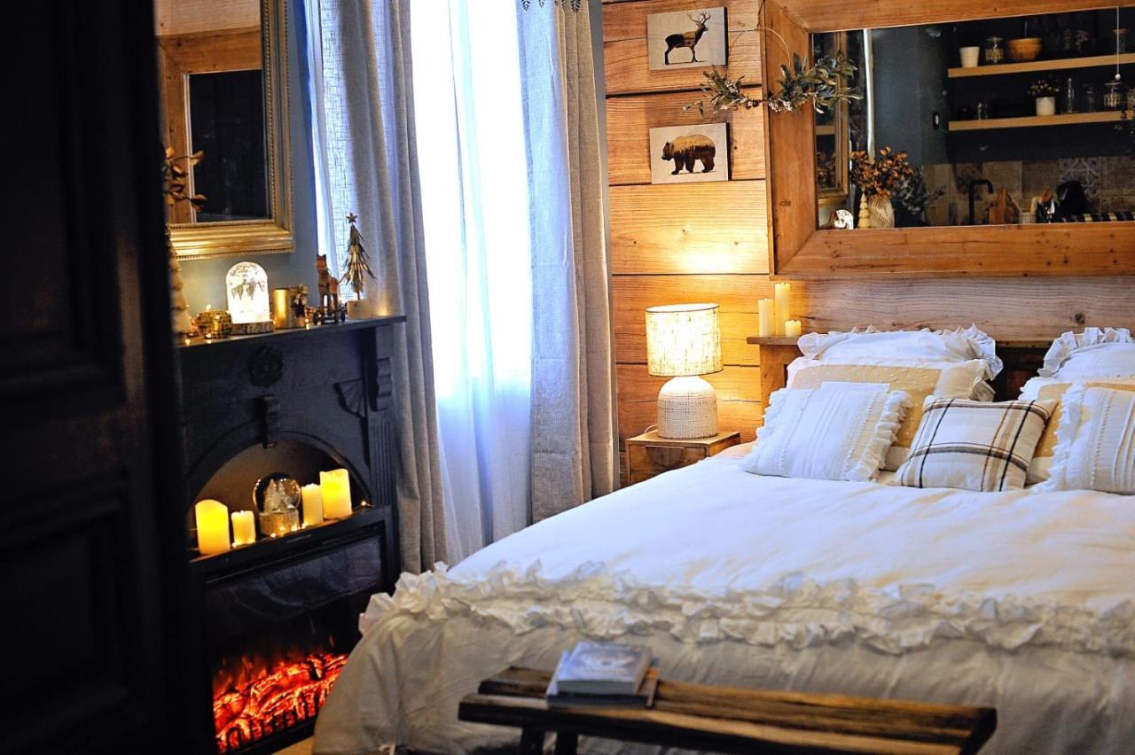 Le Chalet Romantique En Montagne, Spa, Ecran Cinema, Lit King Size, Day Use, 5Min Centre Évreux Exteriér fotografie