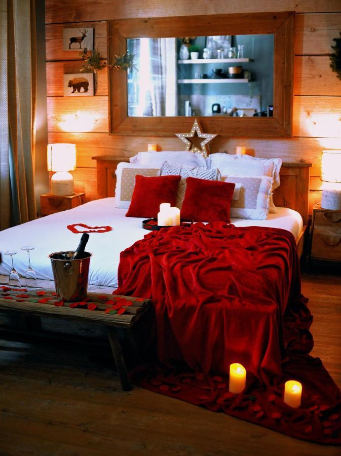 Le Chalet Romantique En Montagne, Spa, Ecran Cinema, Lit King Size, Day Use, 5Min Centre Évreux Exteriér fotografie